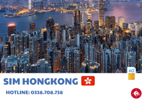 SIM 4G HONGKONG (50GB/30 NGÀY)