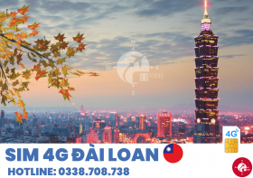 SIM 4G ĐÀI LOAN (15GB/5 NGÀY)